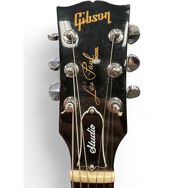 Used 2019 Gibson Les Paul Studio Ebony Solid Body Electric Guitar