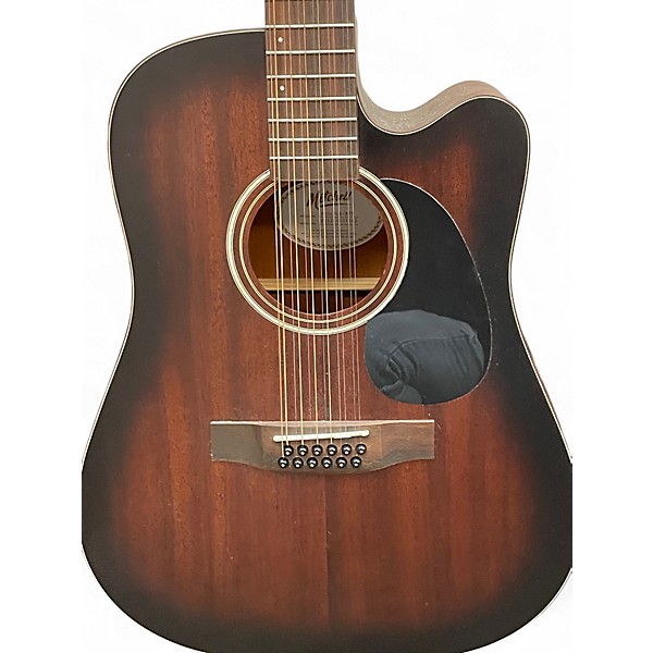 Used Mitchell T331TCE Natural 12 String Acoustic Electric Guitar