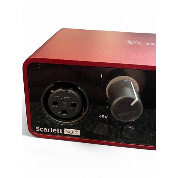 Used Focusrite Scarlett Solo Audio Interface