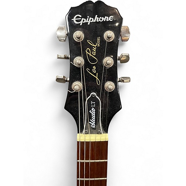 Used Epiphone Studio LT 2 Tone Sunburst Solid Body Electric Guitar