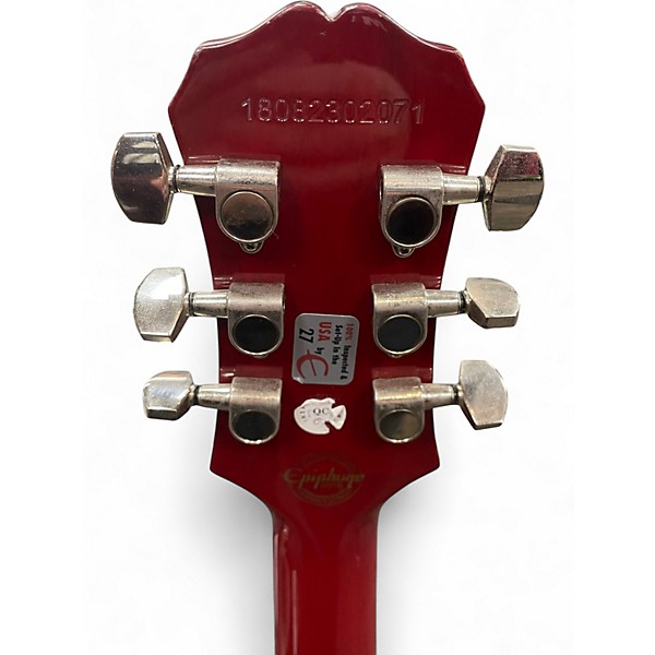 Used Epiphone Studio LT 2 Tone Sunburst Solid Body Electric Guitar