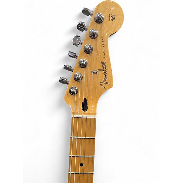 Used Fender Player Stratocaster HSS  Black Solid Body Electric Guitar