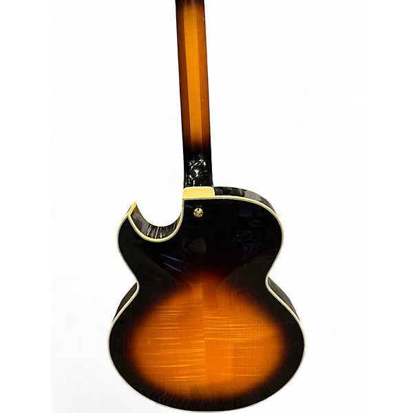 Used Ibanez LGB30 George Benson Signature Vintage Sunburst Hollow Body Electric Guitar