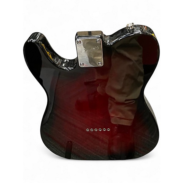 Used Squier Standard Telecaster wine red burst Solid Body Electric Guitar