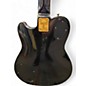 Vintage 1970s Ovation UK II Black Solid Body Electric Guitar