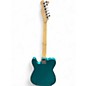 Used Squier Affinity Telecaster Green Solid Body Electric Guitar