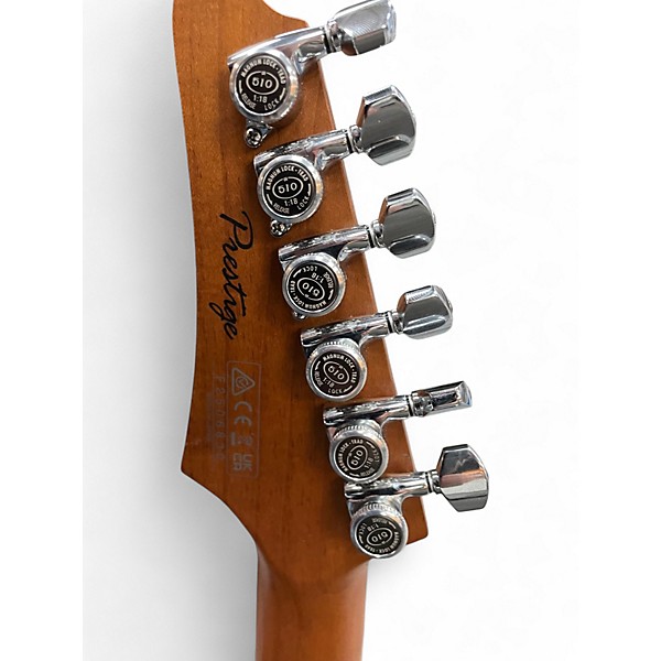 Used Ibanez PRESTIGE AZ2204N PRUSSIAN BLUE Solid Body Electric Guitar