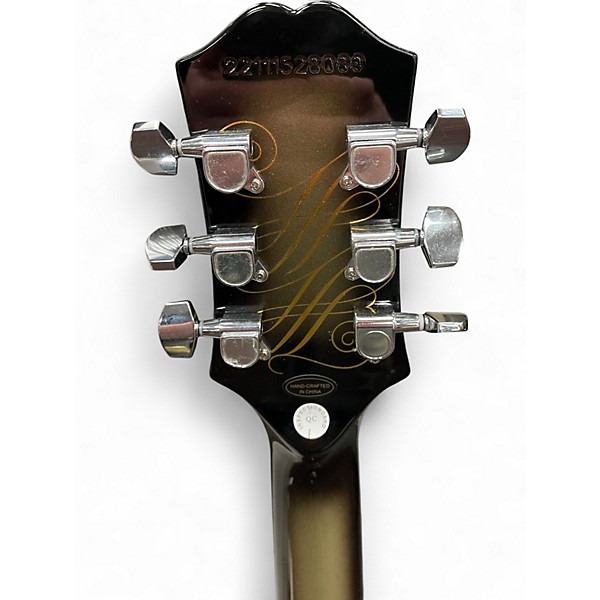 Used Epiphone Adam Jones Les Paul Custom Art Collection: Korin Faught's "S Silverburst Solid Body Electric Guitar