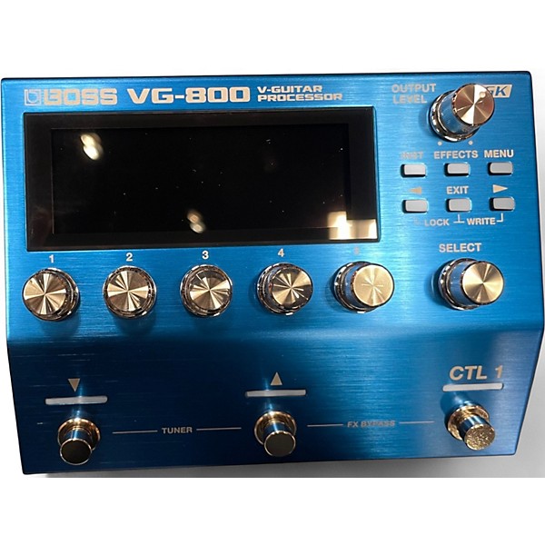Used BOSS vg800 Effect Processor