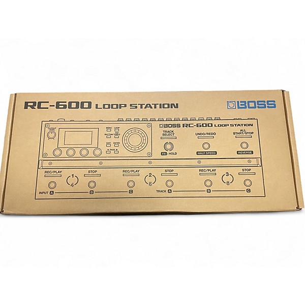 Used BOSS rc600 loop station Pedal