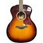 Used Taylor 214E DLX Sunburst Acoustic Electric Guitar