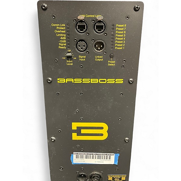 Used BASSBOSS DV12 MK3 Powered Speaker
