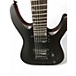 Used Jackson JS22-7 Dinky 7 String Satin Black Solid Body Electric Guitar