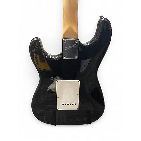 Used Squier Bullet Stratocaster Black Solid Body Electric Guitar