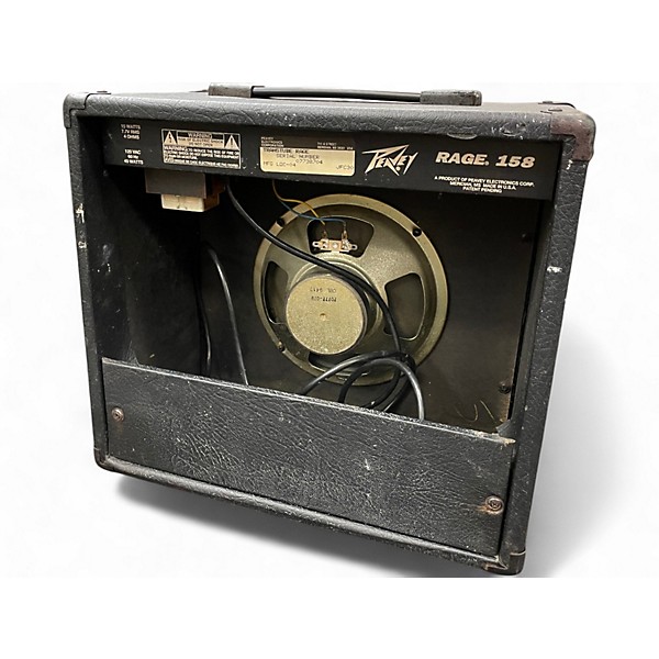 Used Peavey Rage 158 1X8 15W Guitar Combo Amp