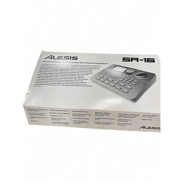 Used Alesis SR16 Drum Machine