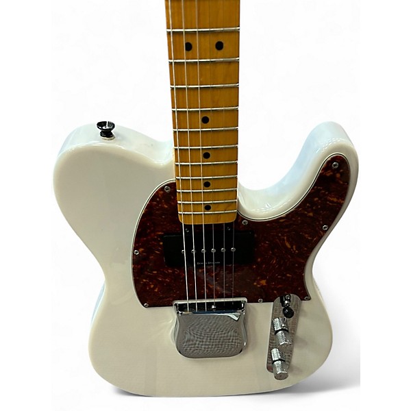 Used Squier Vintage Modified Telecaster Special White Solid Body Electric Guitar