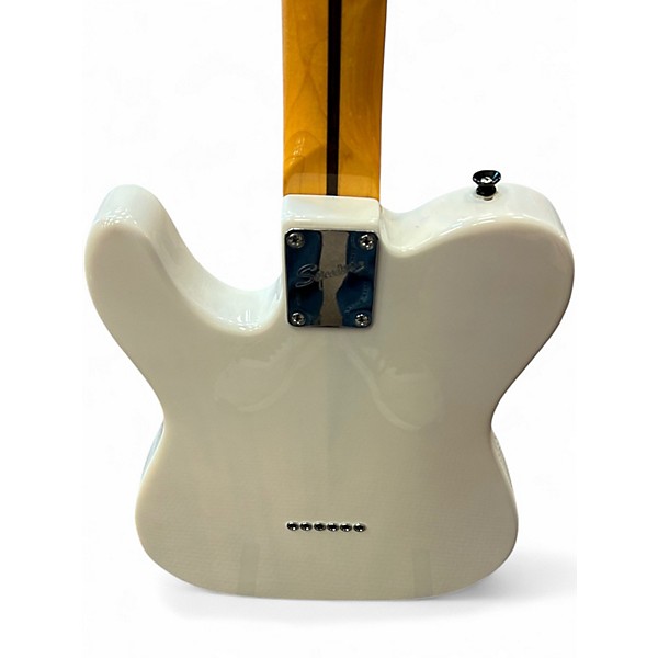 Used Squier Vintage Modified Telecaster Special White Solid Body Electric Guitar