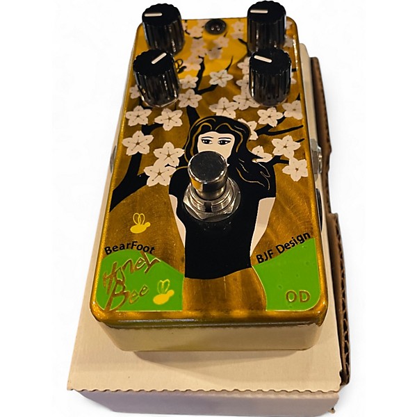 Used Bear Foot HONEY BEE OVERDRIVE Effect Pedal