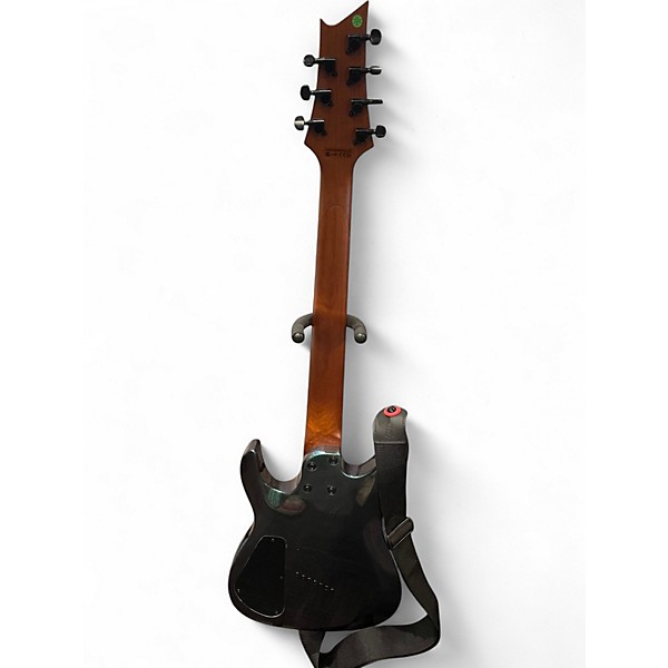 Used Harley Benton R-457FFB FLIP FLOP BLUE Solid Body Electric Guitar