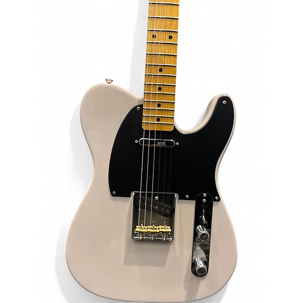 Used Fender JV Modified 50s Telecaster White Blonde Solid Body Electric Guitar