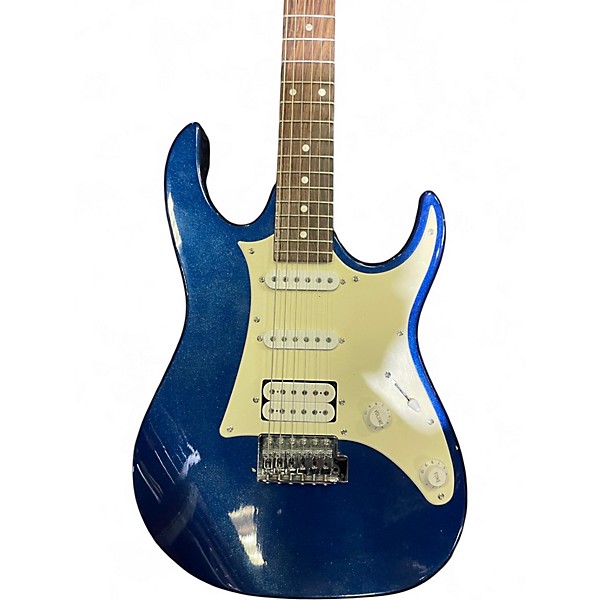 Used Ibanez GRX40 Metallic Blue Solid Body Electric Guitar