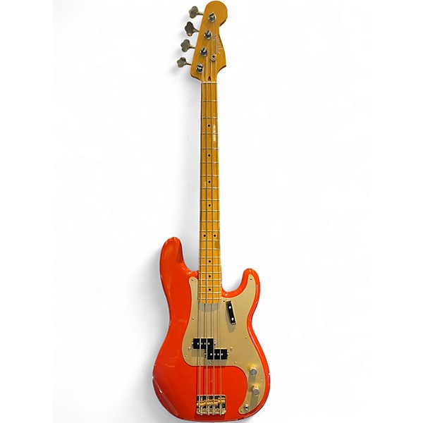 Used Fender Vintera 50s Precision Bass Dakota Red Electric Bass Guitar