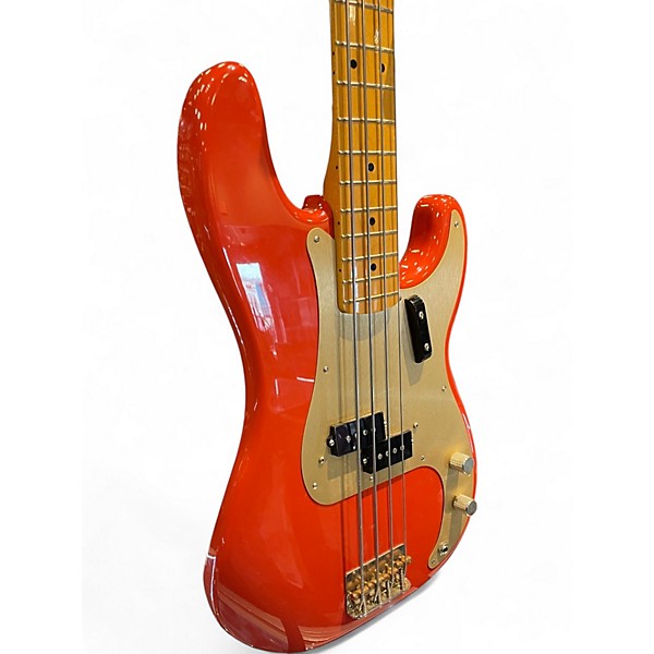Used Fender Vintera 50s Precision Bass Dakota Red Electric Bass Guitar