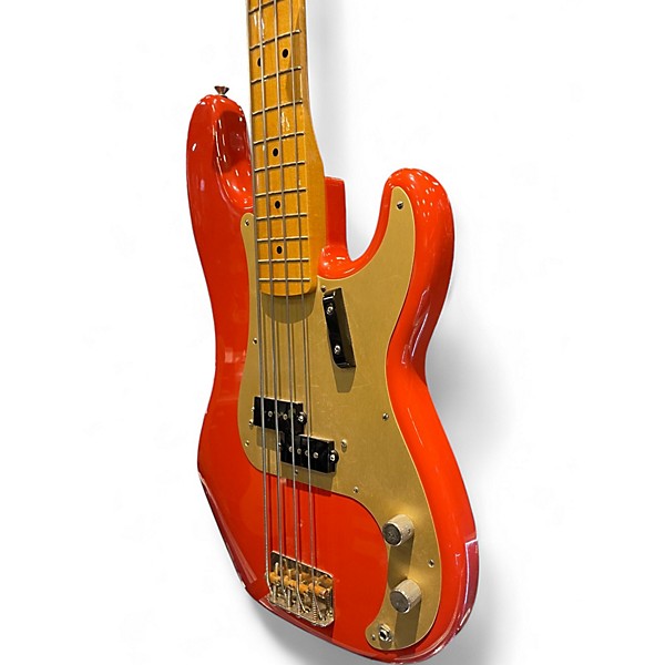 Used Fender Vintera 50s Precision Bass Dakota Red Electric Bass Guitar
