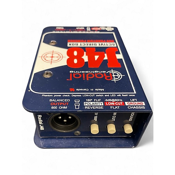 Used Radial Engineering J48 ACTIVE DIRECT BOX Direct Box
