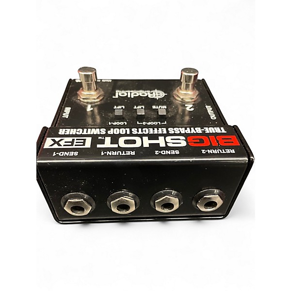 Used Radial Engineering Bigshot True Bypass FX Loop Switcher Pedal