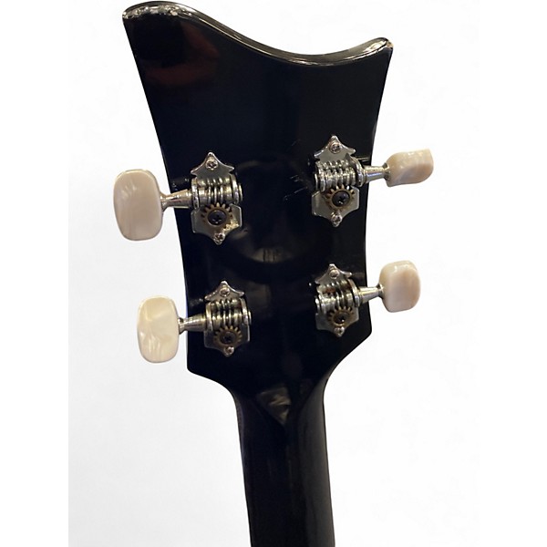 Used Hofner Ignition Series Vintage 4 String Black Electric Bass Guitar