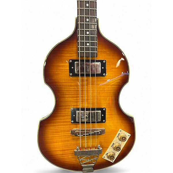 Used Epiphone Viola Vintage Sunburst Electric Bass Guitar