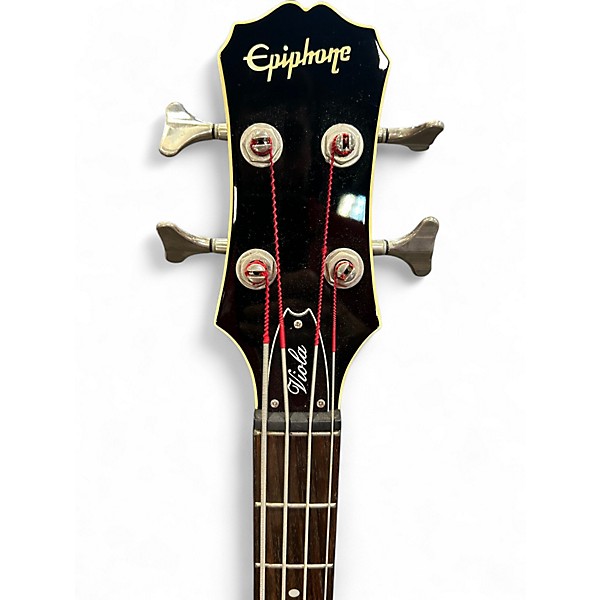 Used Epiphone Viola Vintage Sunburst Electric Bass Guitar