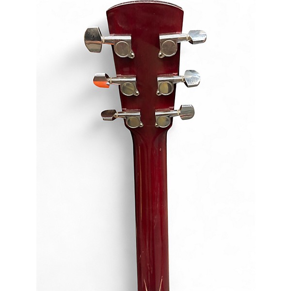 Used Regal RD40 Flat Red Resonator Guitar