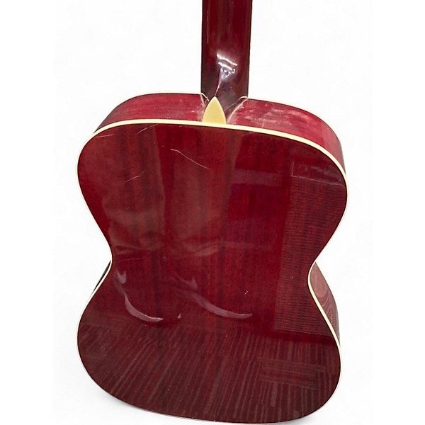 Used Regal RD40 Flat Red Resonator Guitar