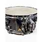 Used SJC Drums 14in  ALPHA STEEL SILVER Drum