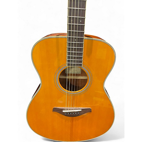 Used Yamaha FSTA TransAcoustic Concert Natural Acoustic Electric Guitar