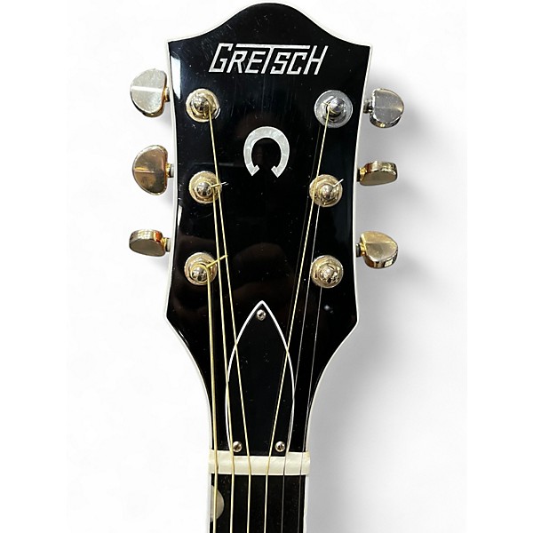 Used Gretsch Guitars G5022CE Rancher Jumbo Orange Acoustic Electric Guitar