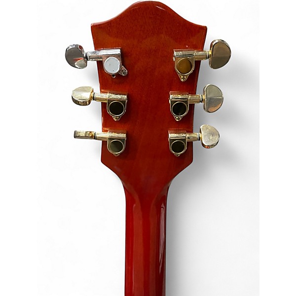 Used Gretsch Guitars G5022CE Rancher Jumbo Orange Acoustic Electric Guitar