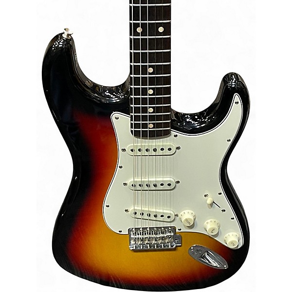 Used Fender WILDWOOD 61 STRATOCASTER NOS LTD 3 Tone Sunburst Solid Body Electric Guitar