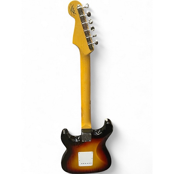 Used Fender WILDWOOD 61 STRATOCASTER NOS LTD 3 Tone Sunburst Solid Body Electric Guitar