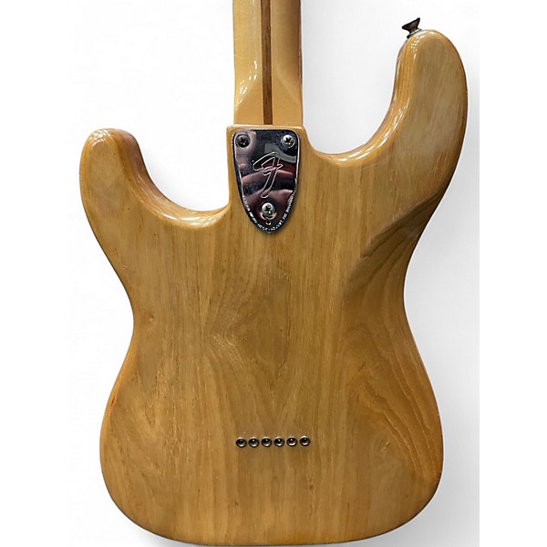 Vintage 1980 Fender Stratocaster Natural Solid Body Electric Guitar