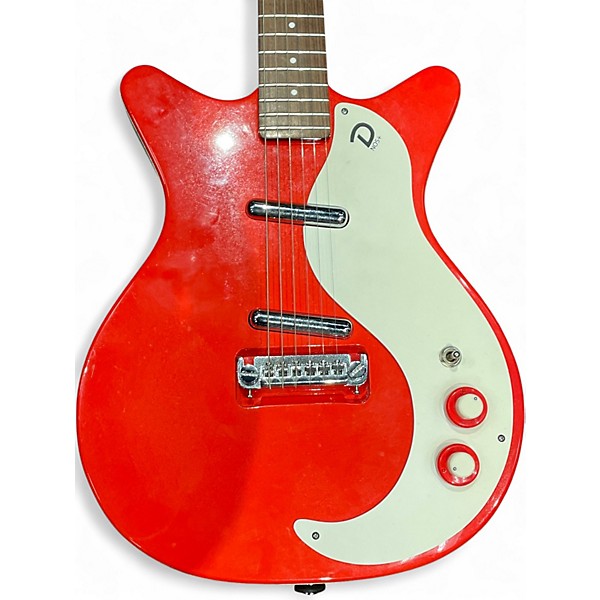 Used Danelectro '59 Mod NOS Red Solid Body Electric Guitar
