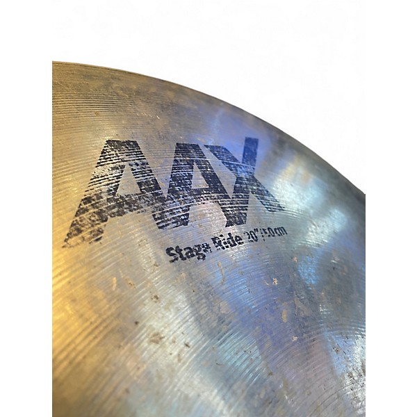 Used SABIAN 20in AAX Stage Ride Cymbal