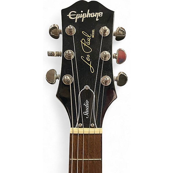 Used Epiphone Les Paul Studio Alpine White Solid Body Electric Guitar