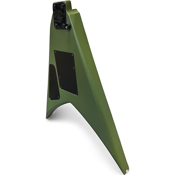 Used Jackson JS32 King V OLIVE DRAB Solid Body Electric Guitar