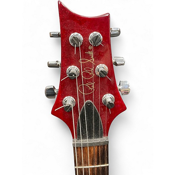 Used PRS Custom 24 10 Top Ruby Solid Body Electric Guitar