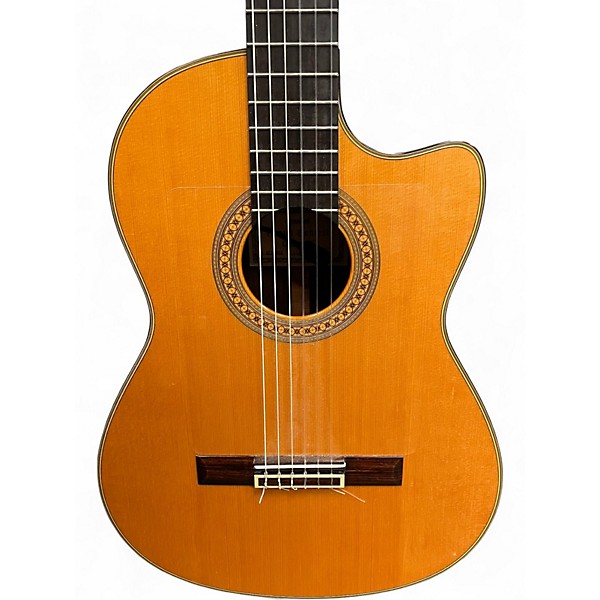 Used Yamaha GCX31C Natural Classical Acoustic Electric Guitar