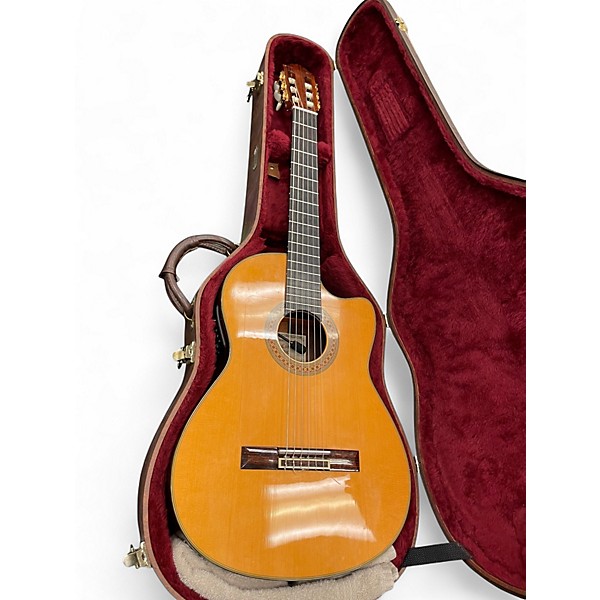 Used Yamaha GCX31C Natural Classical Acoustic Electric Guitar